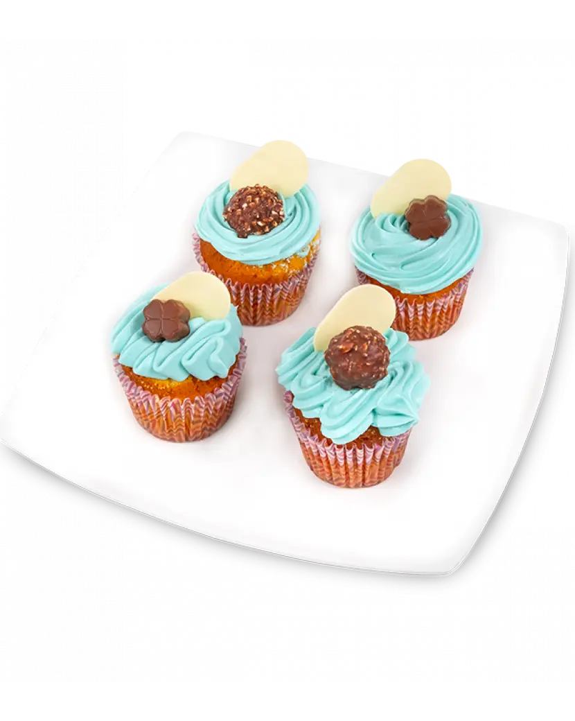 Modré Cupcakes Střední (M)