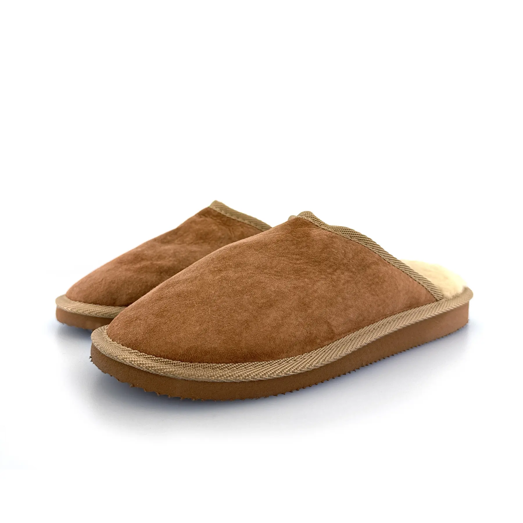 Unisex vlněné papuče ODIN, hnědé