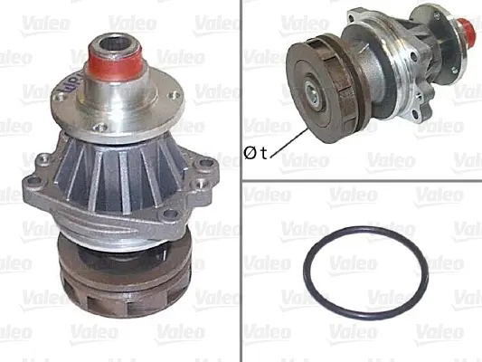 Vodní čerpadlo, chlazení motoru VALEO 506289