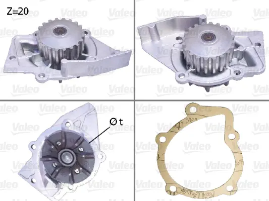 Vodní čerpadlo, chlazení motoru VALEO 506575