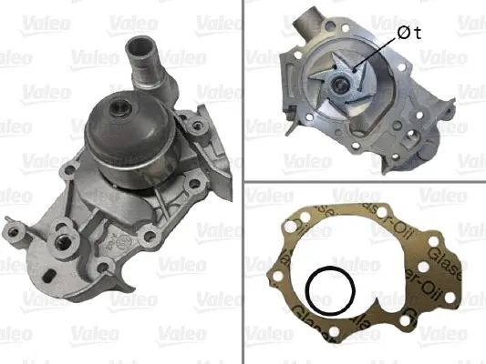 Vodní čerpadlo, chlazení motoru VALEO 506580