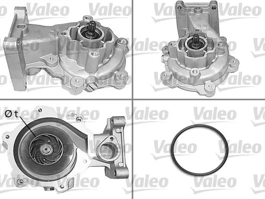 Vodní čerpadlo, chlazení motoru VALEO 506693