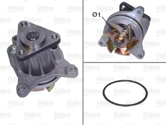 Vodní čerpadlo, chlazení motoru VALEO 506694
