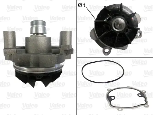 Vodní čerpadlo, chlazení motoru VALEO 506709