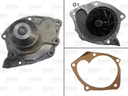 VALEO Vodní čerpadlo, chlazení motoru 506725