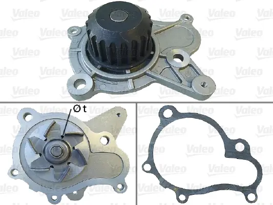 Vodní čerpadlo, chlazení motoru VALEO 506814
