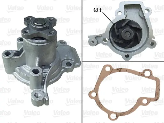 Vodní čerpadlo, chlazení motoru VALEO 506818
