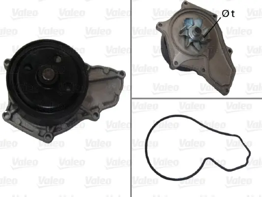 VALEO Vodní čerpadlo, chlazení motoru 506878