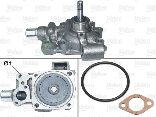 Vodní čerpadlo, chlazení motoru VALEO 506879
