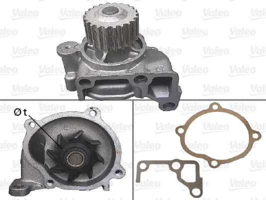 Vodní čerpadlo, chlazení motoru VALEO 506880