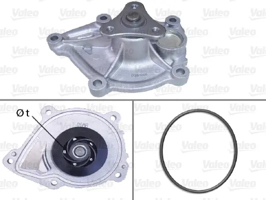 Vodní čerpadlo, chlazení motoru VALEO 506914