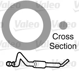 Těsnění, potrubí chladiva VALEO 509134