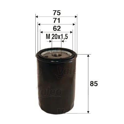 Olejový filtr VALEO 586079
