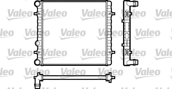 Chladič, chlazení motoru VALEO 731606