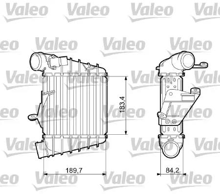 Chladič turba VALEO 817556