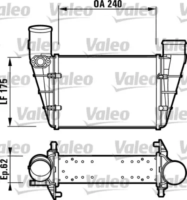 Chladič turba VALEO 817625
