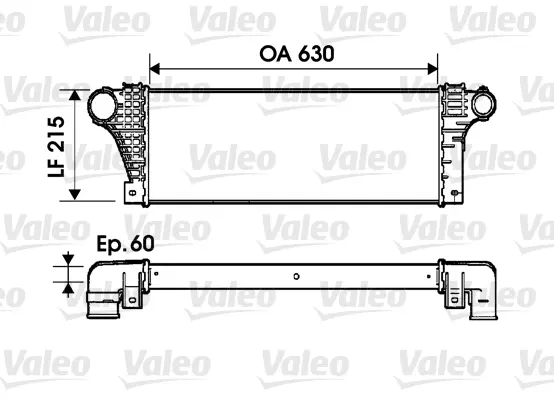 Chladič turba VALEO 817941