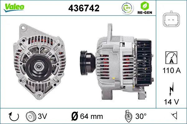 VALEO Generátor 436742