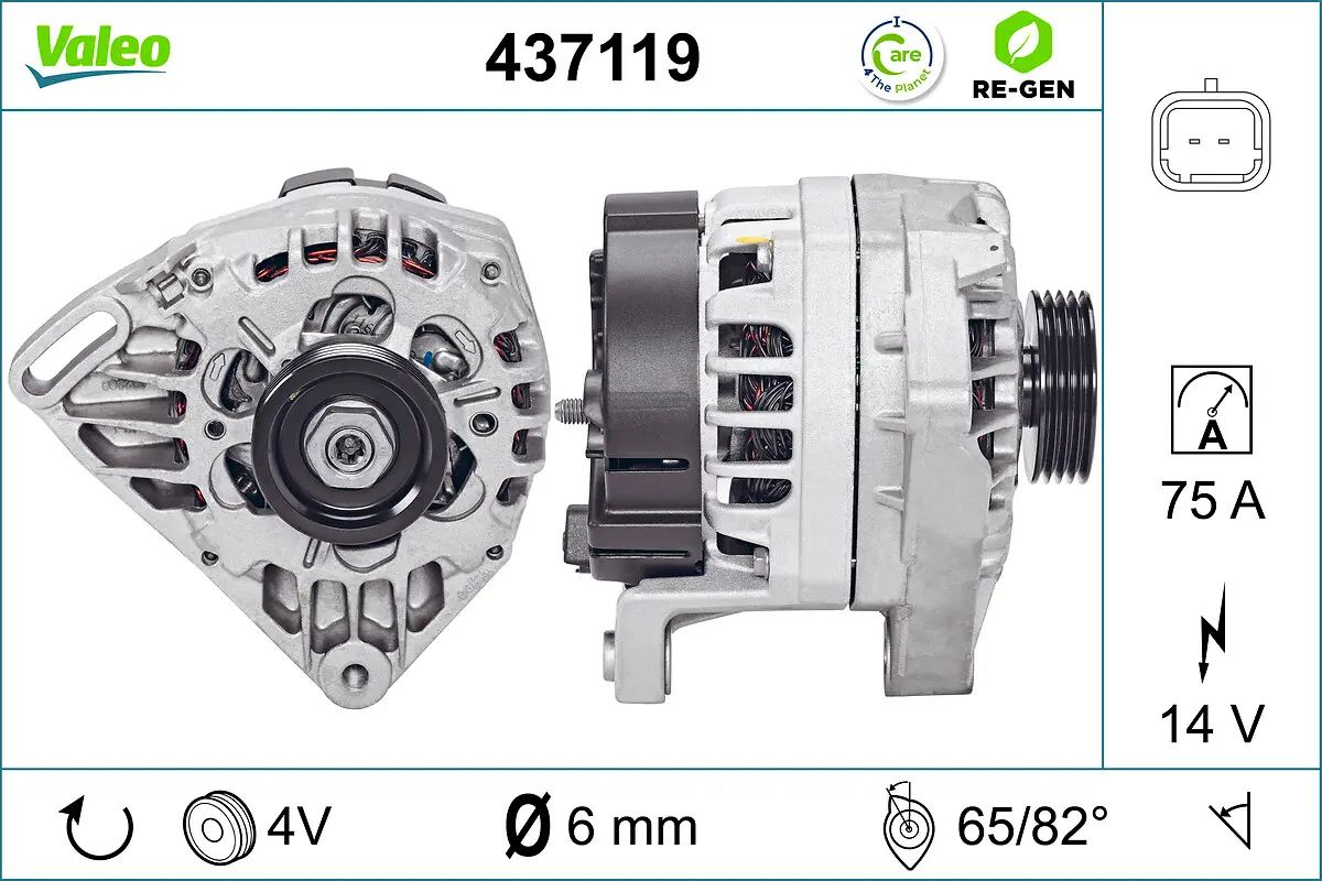 VALEO Generátor 437119