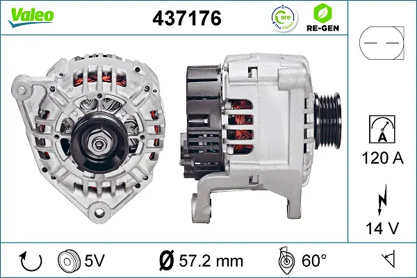 VALEO Generátor 437176