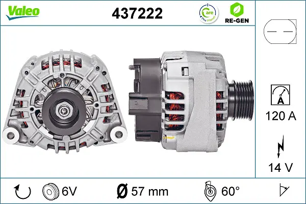VALEO Generátor 437222