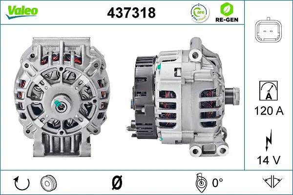 VALEO Generátor 437318