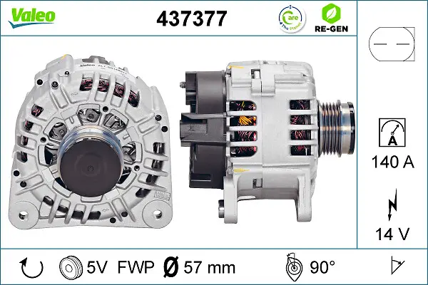 VALEO Generátor 437377
