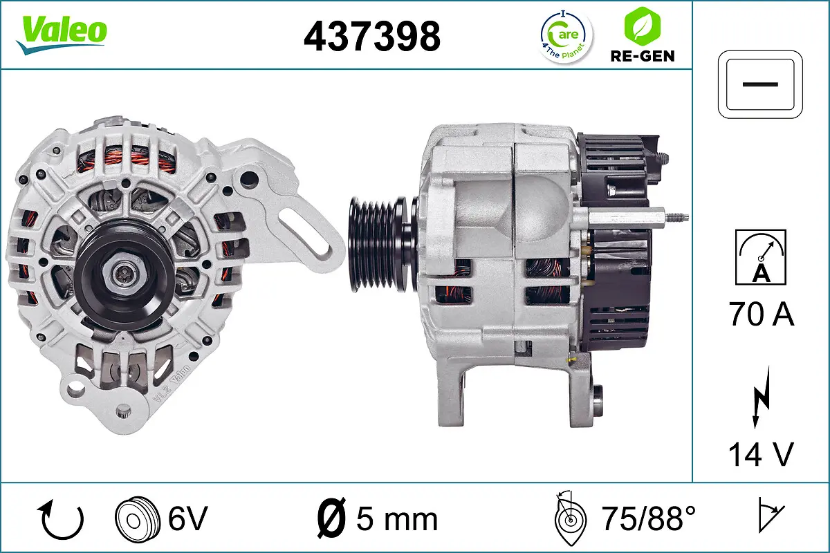 VALEO Generátor 437398