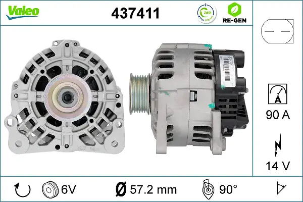 VALEO Generátor 437411