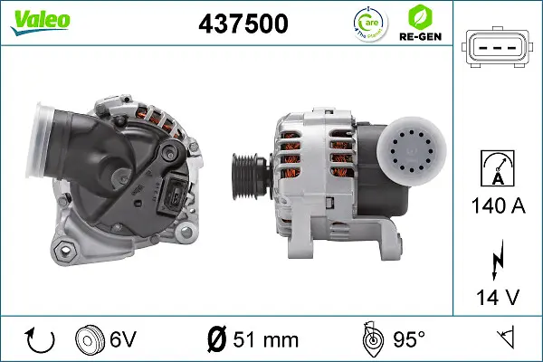 VALEO Generátor 437500