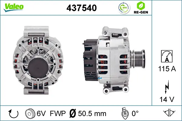 VALEO Generátor 437540
