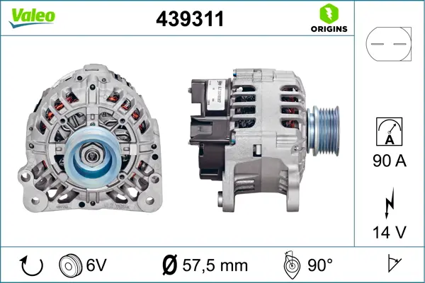 VALEO Generátor 439311