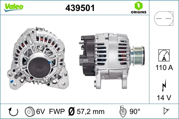 VALEO Generátor 439501