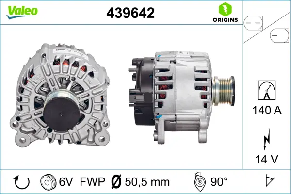 VALEO Generátor 439642