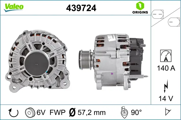 VALEO Generátor 439724