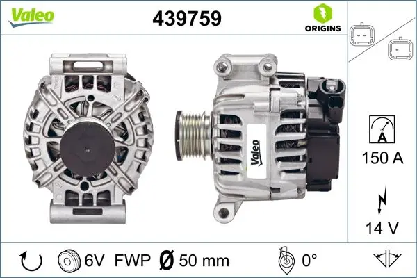 VALEO Generátor 439759