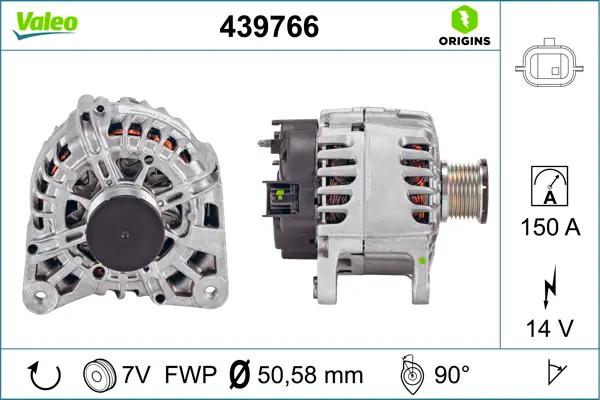VALEO Generátor 439766