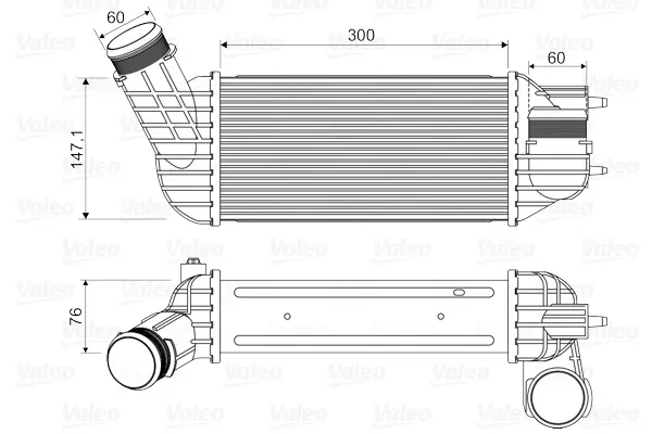 Chladič turba VALEO 818345