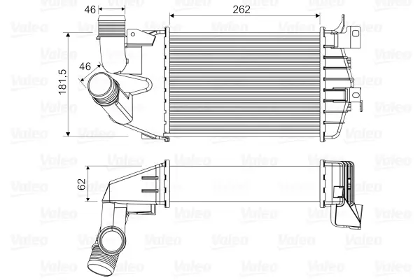 Chladič turba VALEO 818556