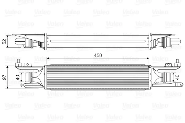 Chladič turba VALEO 818578