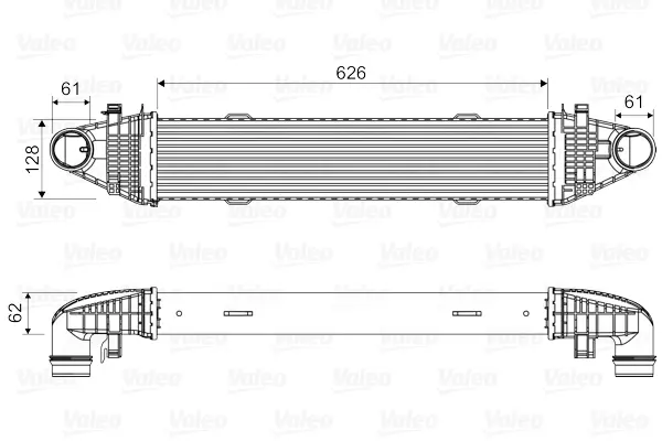Chladič turba VALEO 818616