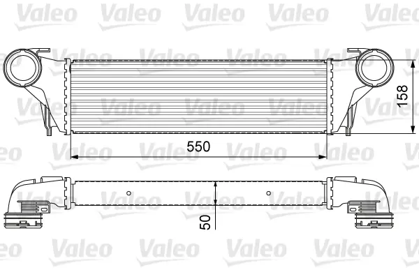 Chladič turba VALEO 818618