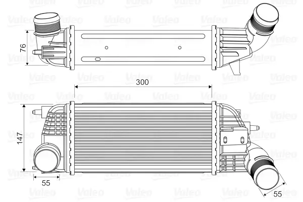 Chladič turba VALEO 818620