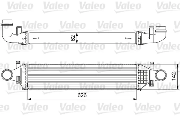 Chladič turba VALEO 818623