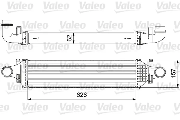 Chladič turba VALEO 818624