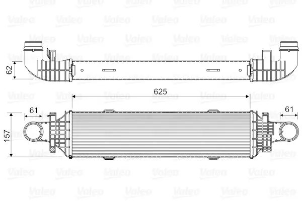 Chladič turba VALEO 818631