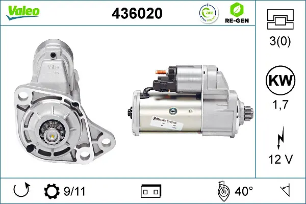 VALEO Startér 436020