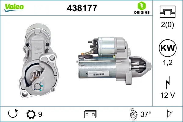 Valeo startér VALEO BMW R 1200 GS  ABS KOLO S VÝPLETEM 04-12, R 1200 GS  ABS LITÁ KOLA 04-12, R 1200 GS  KOLO S VÝPLETEM 04-12, R 1200 GS  LITÁ KOLA
