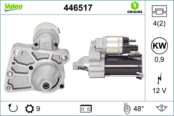 VALEO Startér 446517