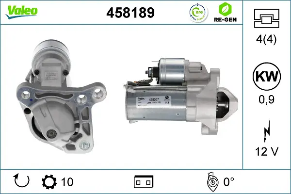 VALEO Startér 458189